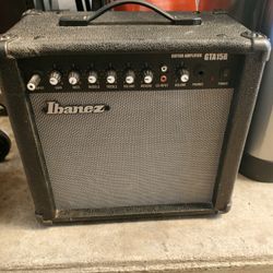 Ibanez GTA15R Guitar Amplifier – 15W with Reverb
