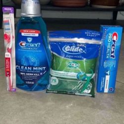 Crest, OralB Glide, Toothbrush 