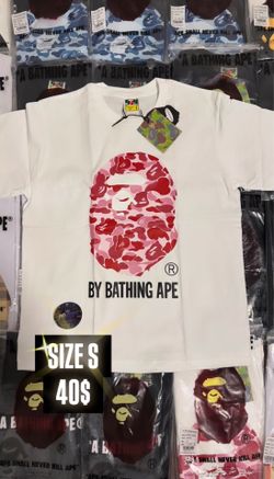 bape tee pink