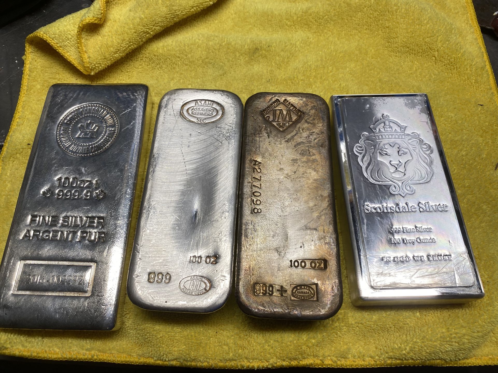 SILVER BAR for Sale 100 Ounce At SPOT