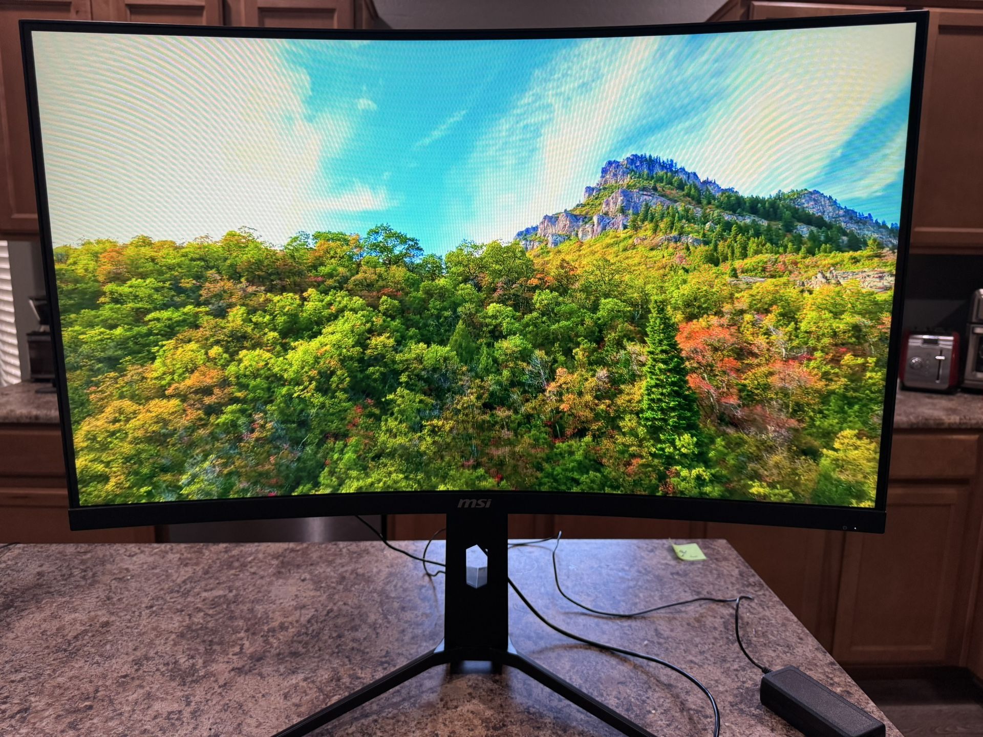MSI OPTIX MAG 32” 1080p curved monitor