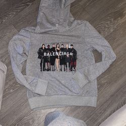 Hoddie Balenciaga Grey 