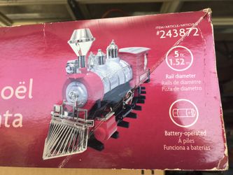Santa’s express Christmas train.