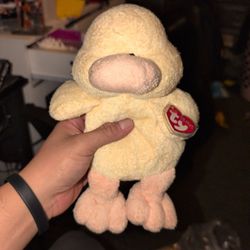 TY Beanie Baby Puffies Duck