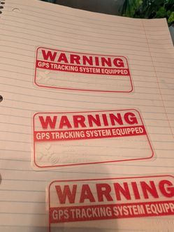 Stickers GPS tracking