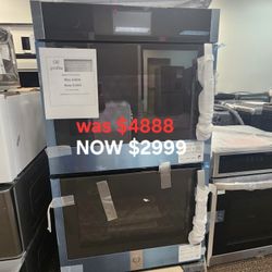 Ge Profile 30 Smart Built In Convection Double Wall With Left Hand Swing Doors 