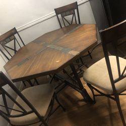 Table And 4 Chairs