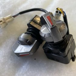 Yamaha YZX1000R Headlight And 4WD Switch Assemblies