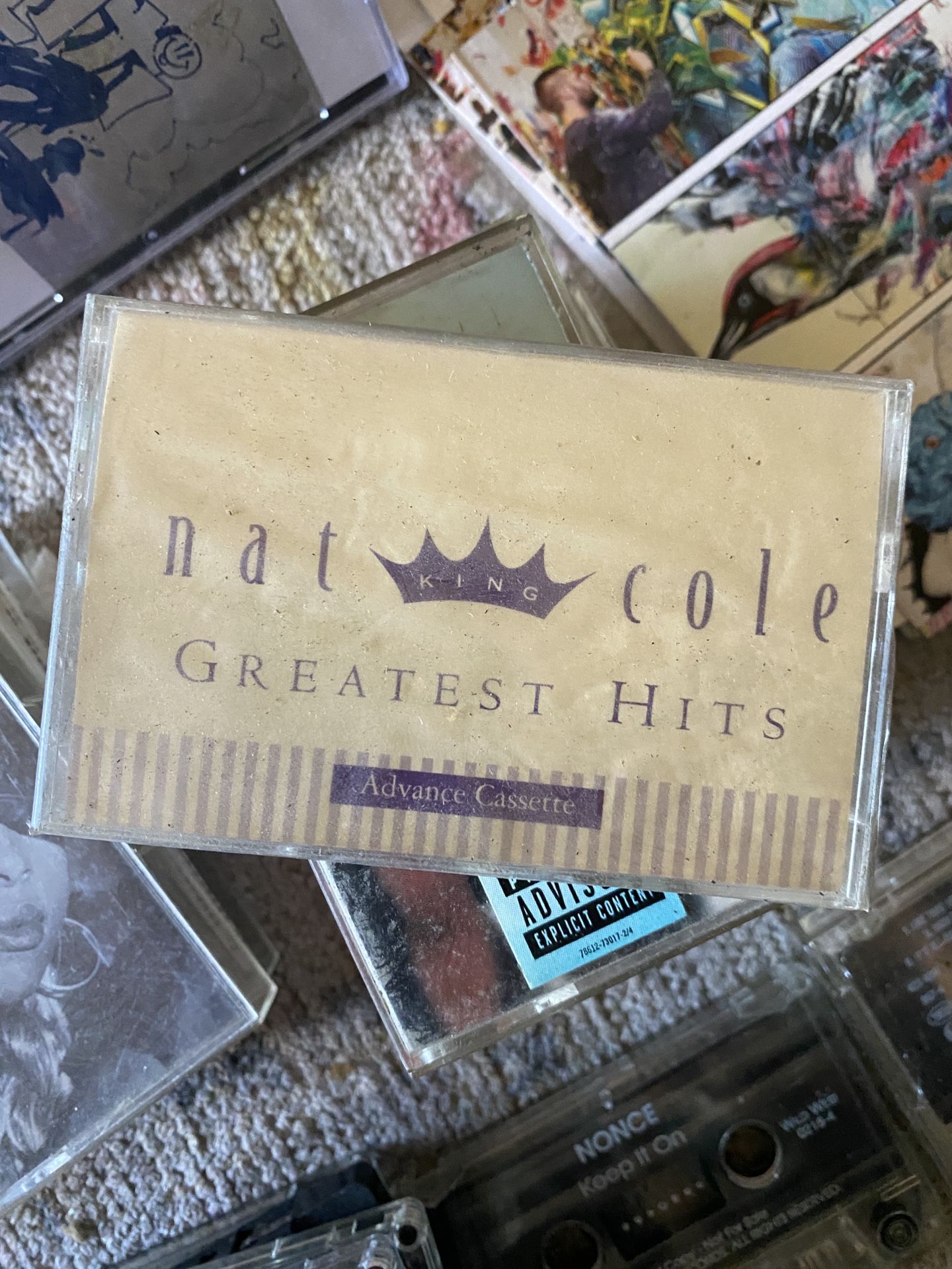 Nat king cole greatest hits advance cassette sealed new Nat King Cole Greatest Hits cassette tape #jazz #music