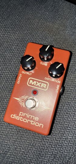 Mxr prime distortion guitar pedal