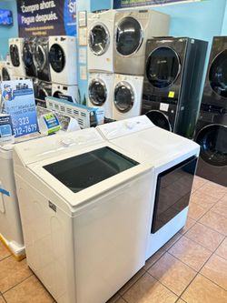 🎁SALE OF THE DAY 🎁 LG 5.0 Cu. Ft. Top Load Washer And 7.3 Cu. Ft. Gas Dryer