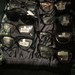 Authentic Gucci, Tiffany Co.,  Burberry Glasses