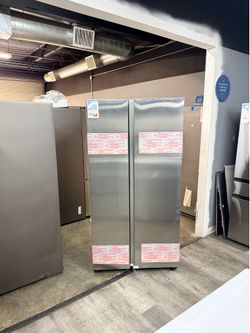 🔥 Samsung - 28 cu. ft. Side-by-Side Smart Refrigerator with Large Capacity - Stainless Steel🔥