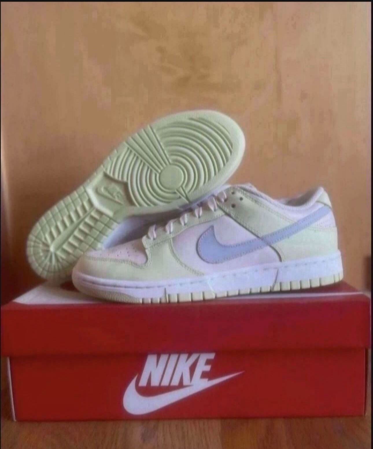 Nike Dunk Low Retro "Lime Ice" Soft Pink Womens Size 9 Womens/ 7.5 Mens Brand New