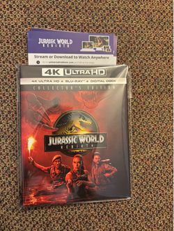 Jurassic Park Rebirth 4k Digital Movie Code