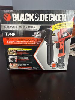 Electric Black and Decker VSR Drill