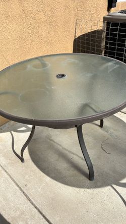 Patio table