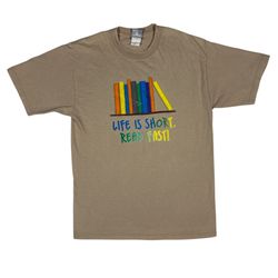 Vintage Life Is Short Read Fast T Shirt