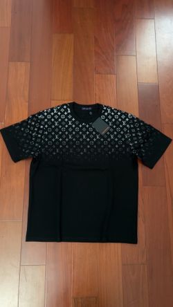 Black cotton T-shirt Size-L