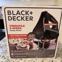 Black N Decker hand Mixer