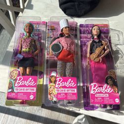 Three Barbies 