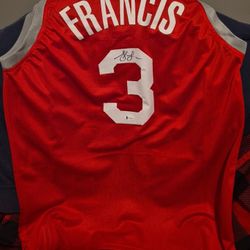 Steve Francis Signed Jersey