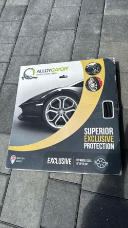 AlloyGator Exclusive Wheel Protectors – Black (Set of 4) – $60
