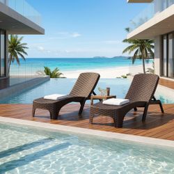 Outdoor Lounge Chair Set