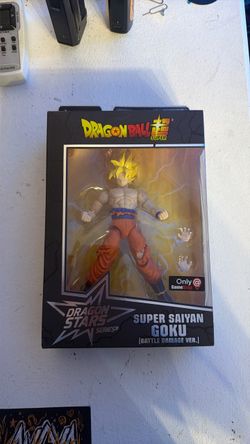 Dragon Ball Super Saiyan Goku Battle Damage Figure