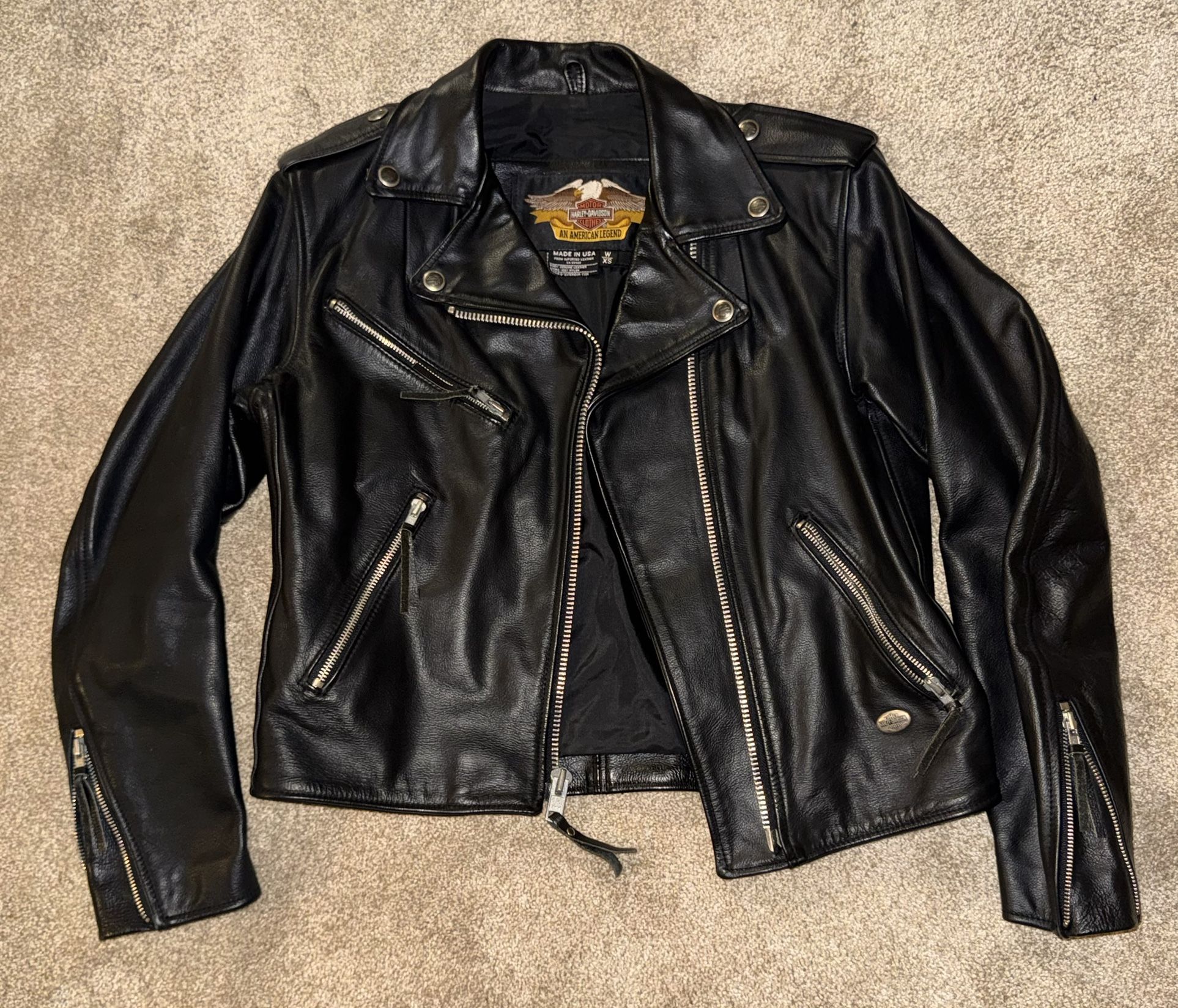 Women’s Leather Jacket.