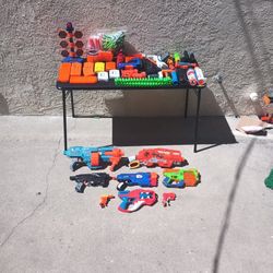 Lots Of Nerf Guns And Attachments Price Is Negotiable