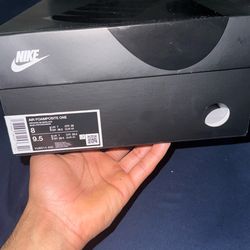 Air foamposite one psychic blue/black