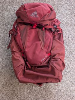 Gregory Zulu 45 Men's Backpack - Rust Red Small/Medium