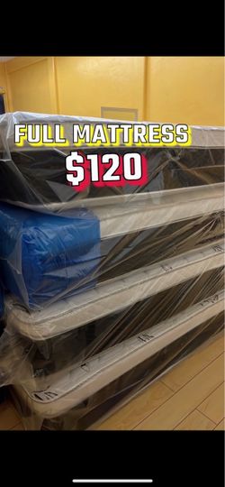 Full size pillow top mattress