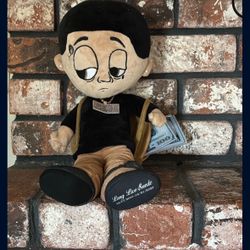 NOTHING PERSONAL Money sign suede plush Doll 