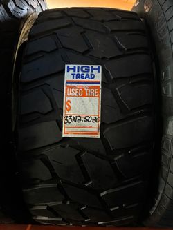 1 Used Tire 33x12.50 R20
