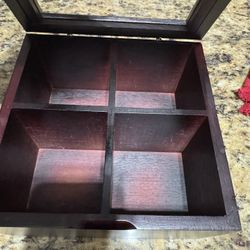 Tea Box Organizer Holiday Gift 