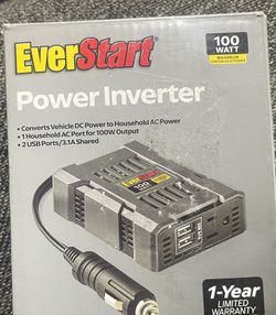Ever start 100 W Power Inverter / 2 pkg