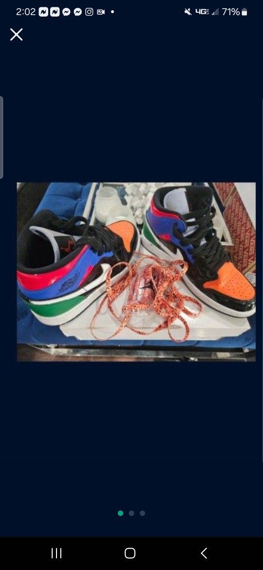 Jordan 1 Mid Like New New Size 6.5