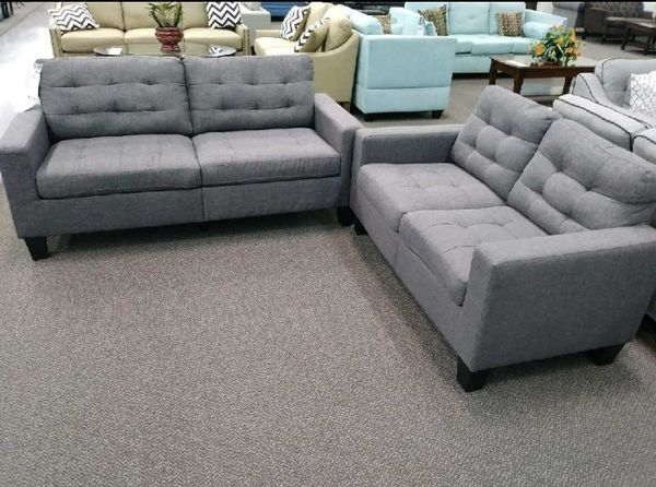 2pcs Sofa Set Blue Grey For In Los Angeles Ca Offerup 2pcs Sofa Set Blue Grey Los Angeles