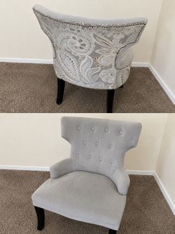 Gray Accent chair
