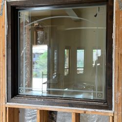 50 Inch Wine Window From A Wine Cellar Room