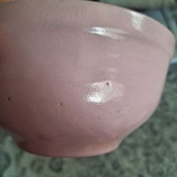 Antique Yellowware Mixing Bowl