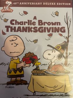 A Charlie Brown THANKSGIVING (DVD-1973) NEW!