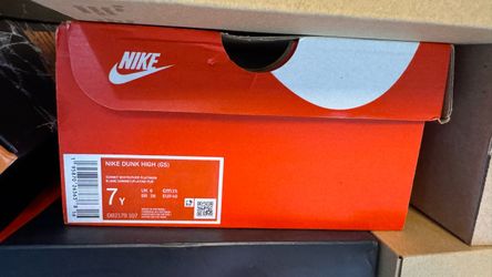 Nike Dunk High Summit White Football Grey - Youth 7Y - New