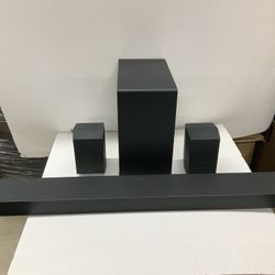 Samsung - Q-series 11.1.4 ch. Wireless Dolby Atmos Soundbar + Rear Speakers w/ Q-Symphony - Titan Black #883
