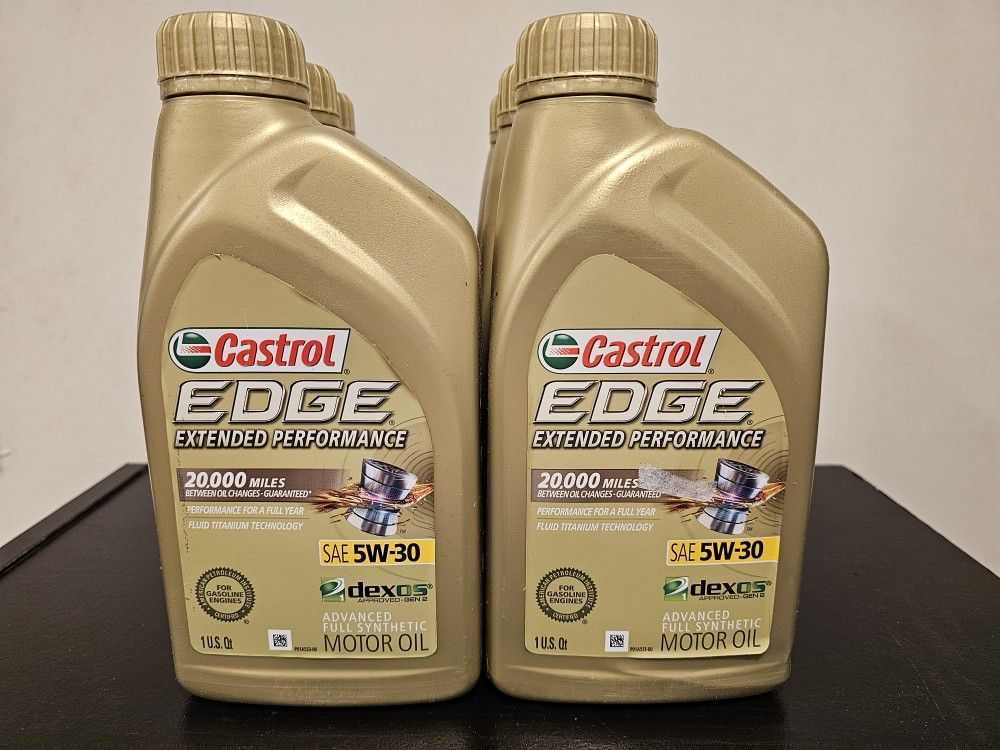 Castrol Edge 5w30 Extended Performance 6 Quarts Mint