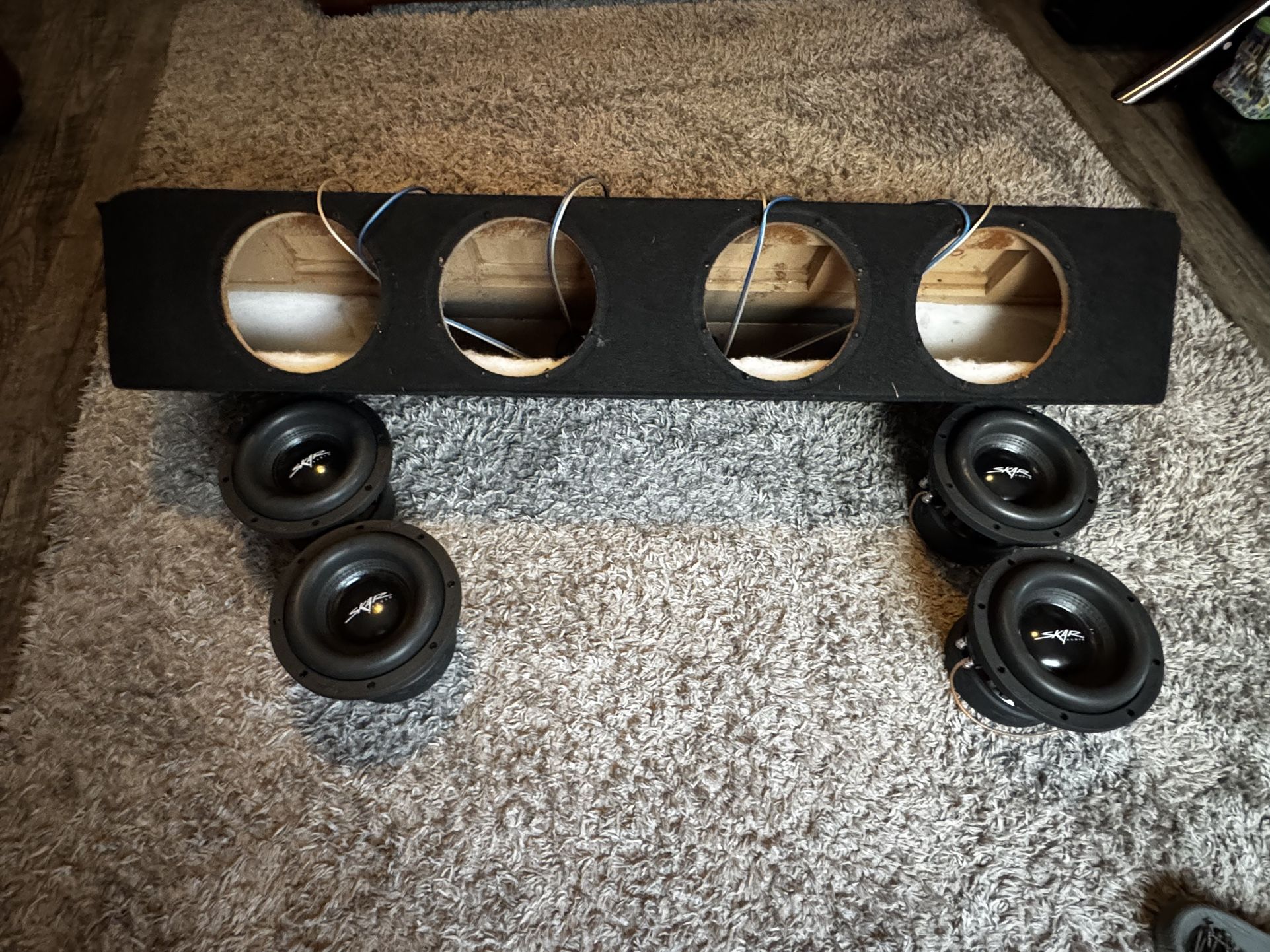 3 Skar EVL-8 | 8" 1,200 Watt 4ohm And     1  EVL-8 | 8" 1,200 Watt 2ohm