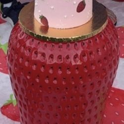 Small strawberry table