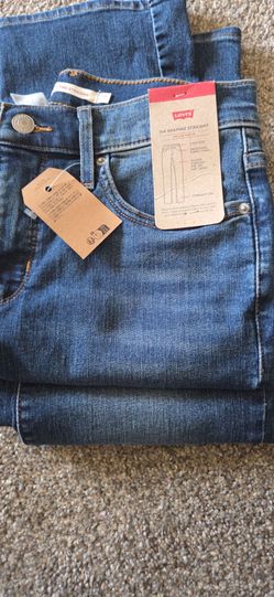 New Levi's 314 Shaping Straight Jeans 27x32